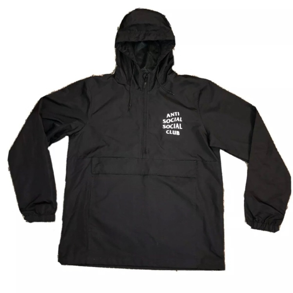 Anti Social Social Club Mak Black Anorak